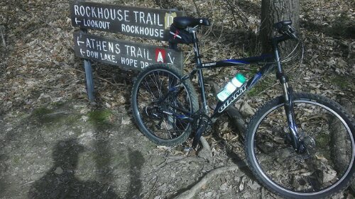 Lunchtime ride on Rockhouse